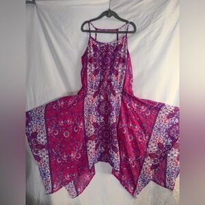 The Children's Place Pink and Purple Casual Dress